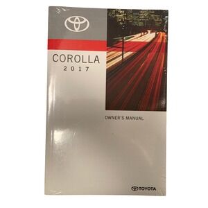 2017 Toyota Corolla Owner's Manual OEM Factory Book Sealed‎ New